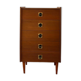 Vintage teak chest of drawers/commode