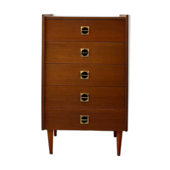 Vintage teak chest of drawers/commode