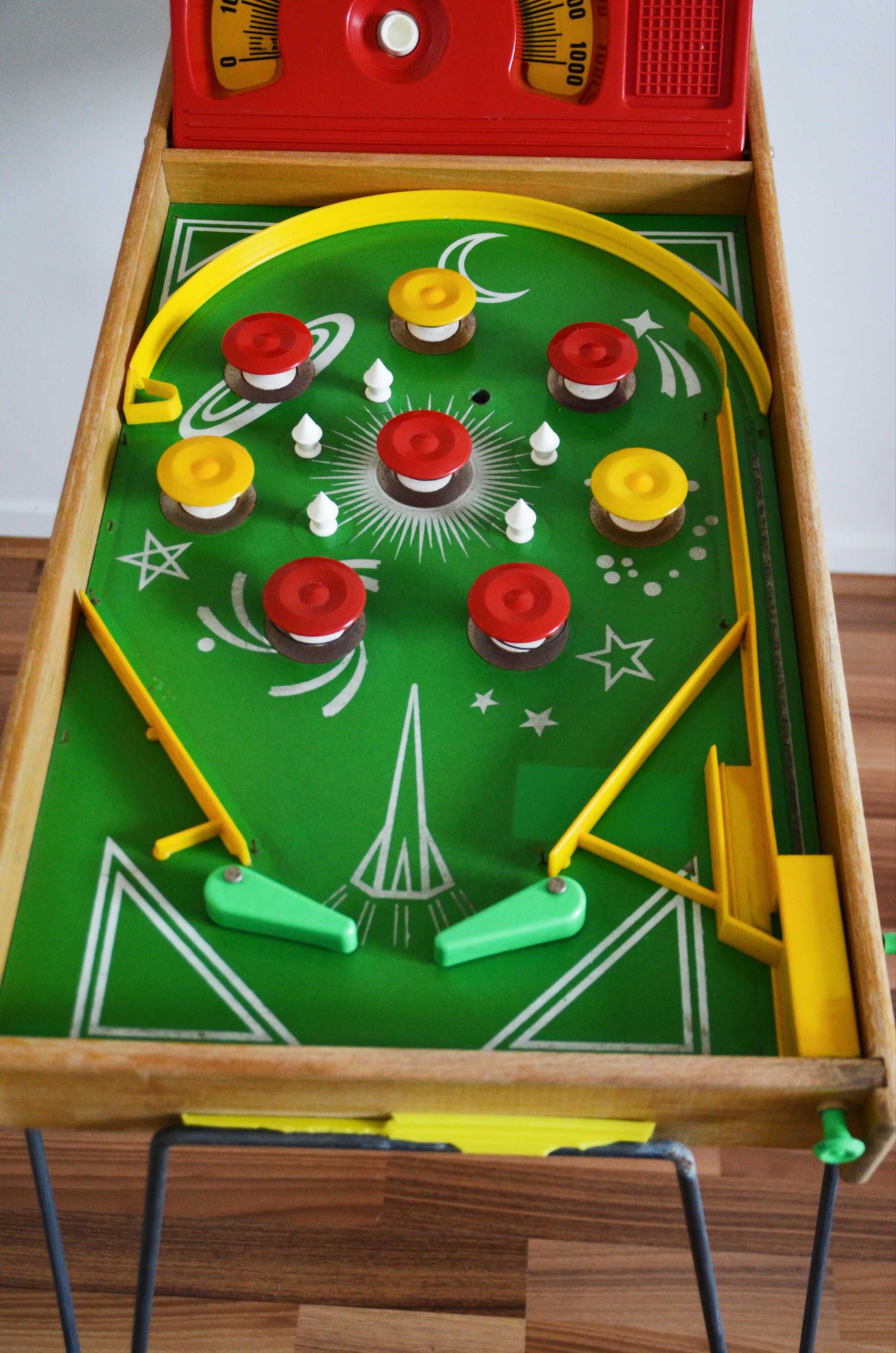 Vintage wooden Pinball