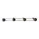 modernist coat rack in chrome and wood, 1970s design