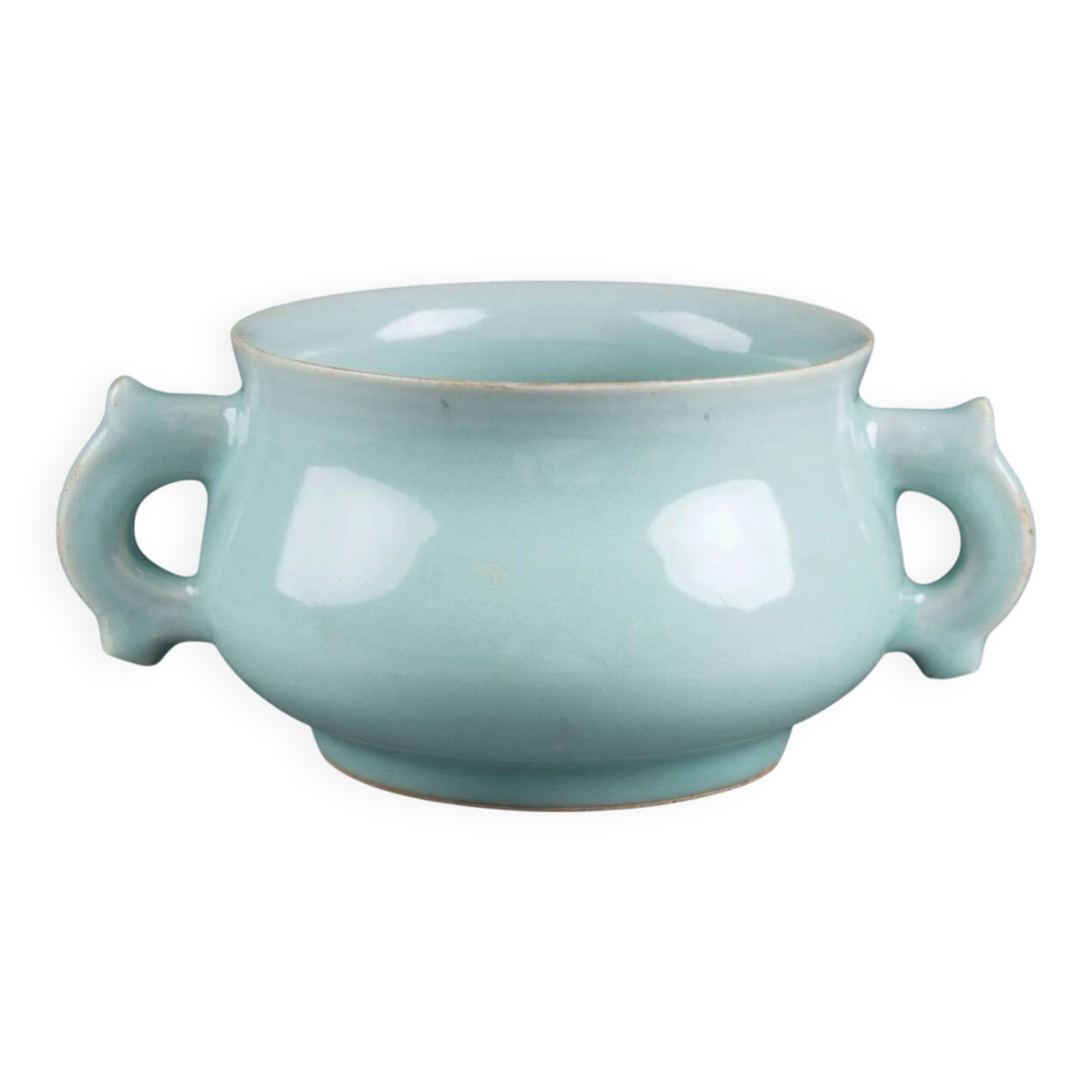 Celadon porcelain perfume burner - Qing Dynasty - 19th century - China
