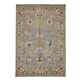 Turkish Handknotted Wool Oushak Rug 164 cm x 236 cm