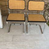 Cesca chairs by Marcel Breuer