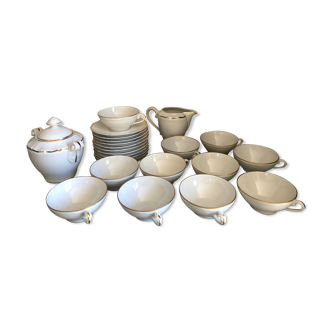Limoges porcelain tea set