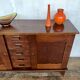 René Gabriel oak sideboard 1950 vintage design