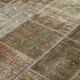 Handmade Anatolian Vintage 195 cm x 300 cm Brown Patchwork Carpet