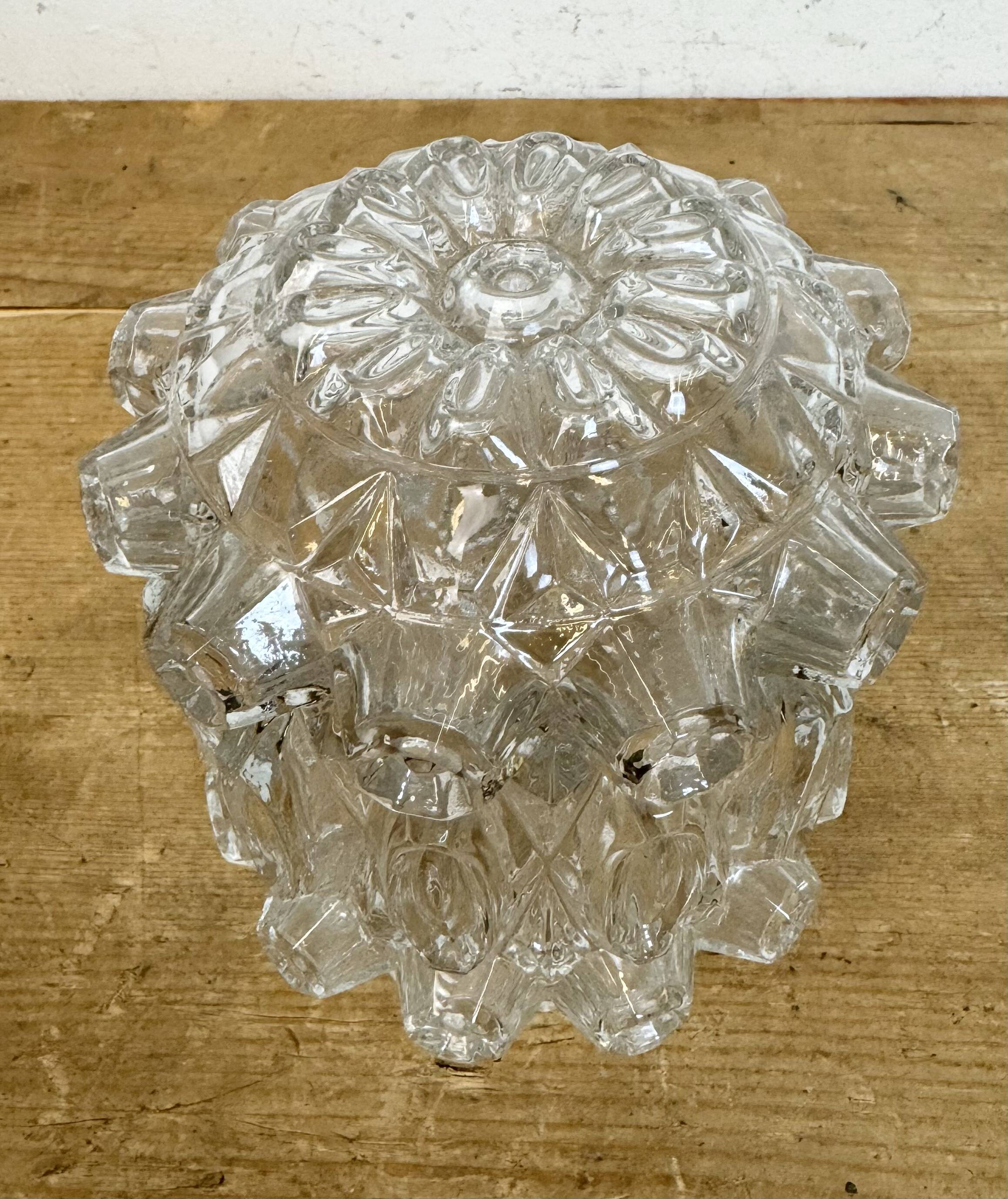 Vintage White Porcelain Pendant Light, 1970s