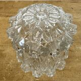 Vintage White Porcelain Pendant Light, 1970s