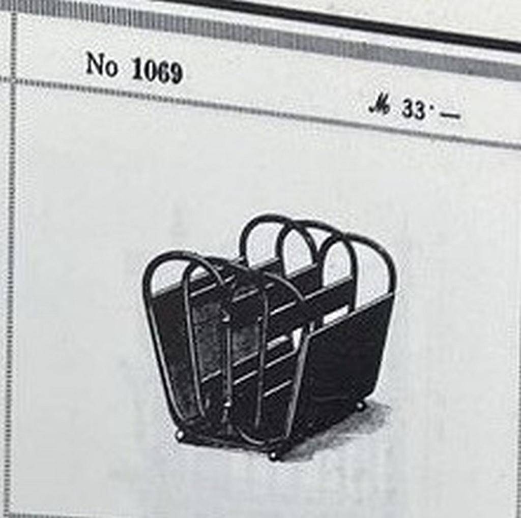 Magazine rack no. 1069 by Koloman Moser for J&J Kohn