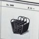 Magazine rack no. 1069 by Koloman Moser for J&J Kohn