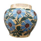 Vase en terre cuite vernissée France 1960