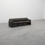 Cassina Three‑Seat Sofa by Vico Magistretti, Italy, 1990