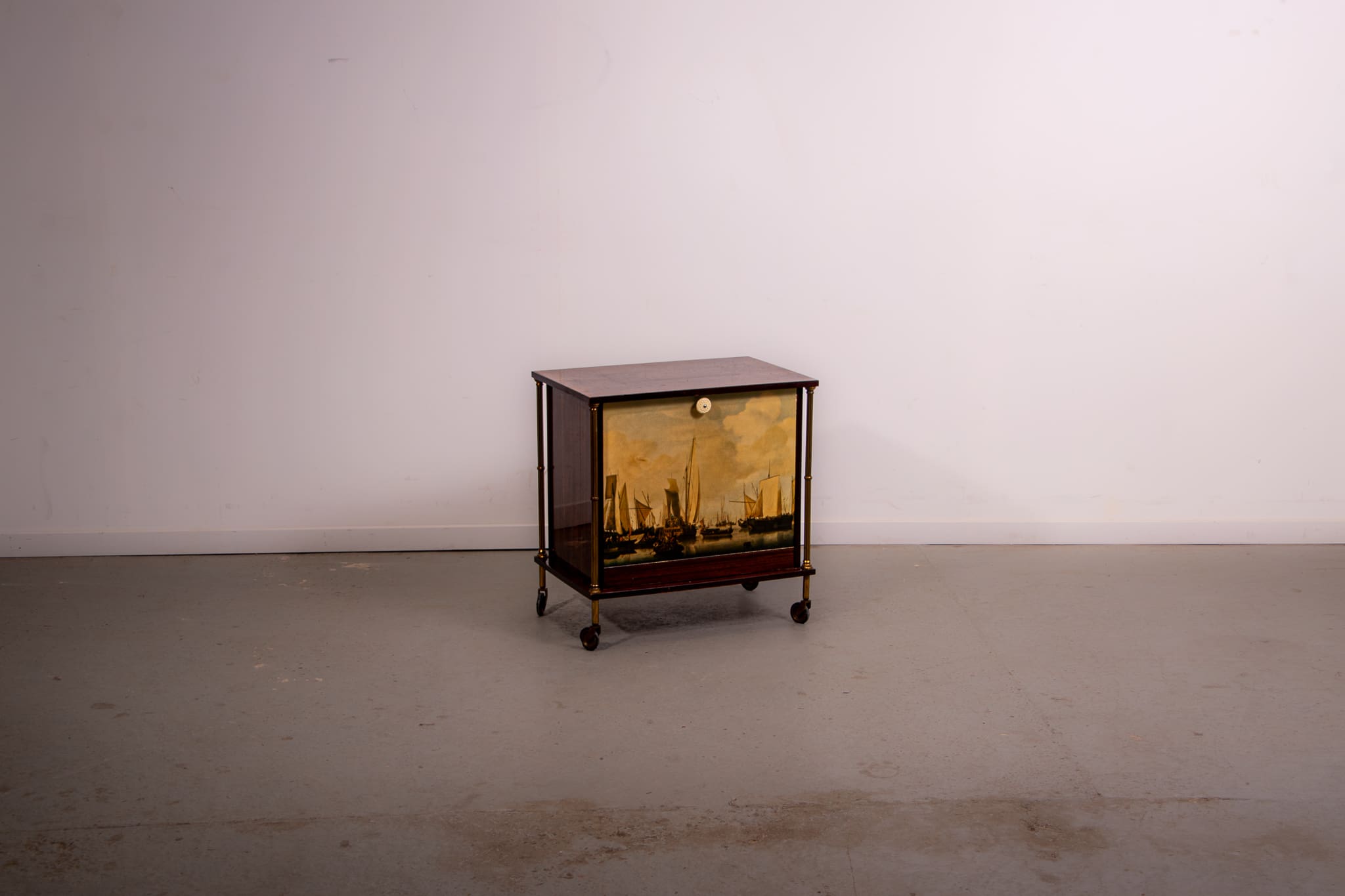 French mid-century bar cabinet. Circa 1970.