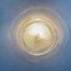 Round ceiling light wall light in minimalist glass 1970 1980 seventies eighties LAMP-7129