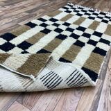 Beni Ourain Berber rug in wool, size 1.5/2.5 m.
