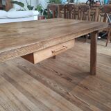 Solid wood dining table 8 seats