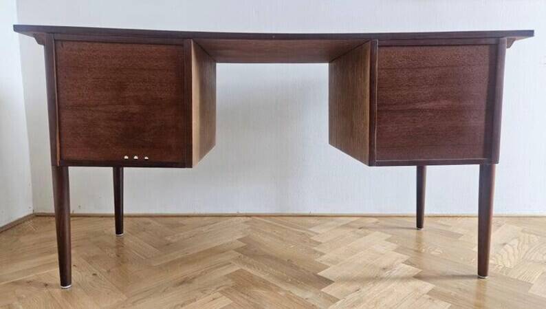 Very Rare Midcentury Teak Desk / Table, Denmark, 1960s