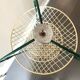 Support 3 baskets Happymaid 1950s – green metal
