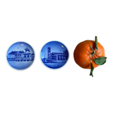 2 wall plates Denmark Royal Copenhagen