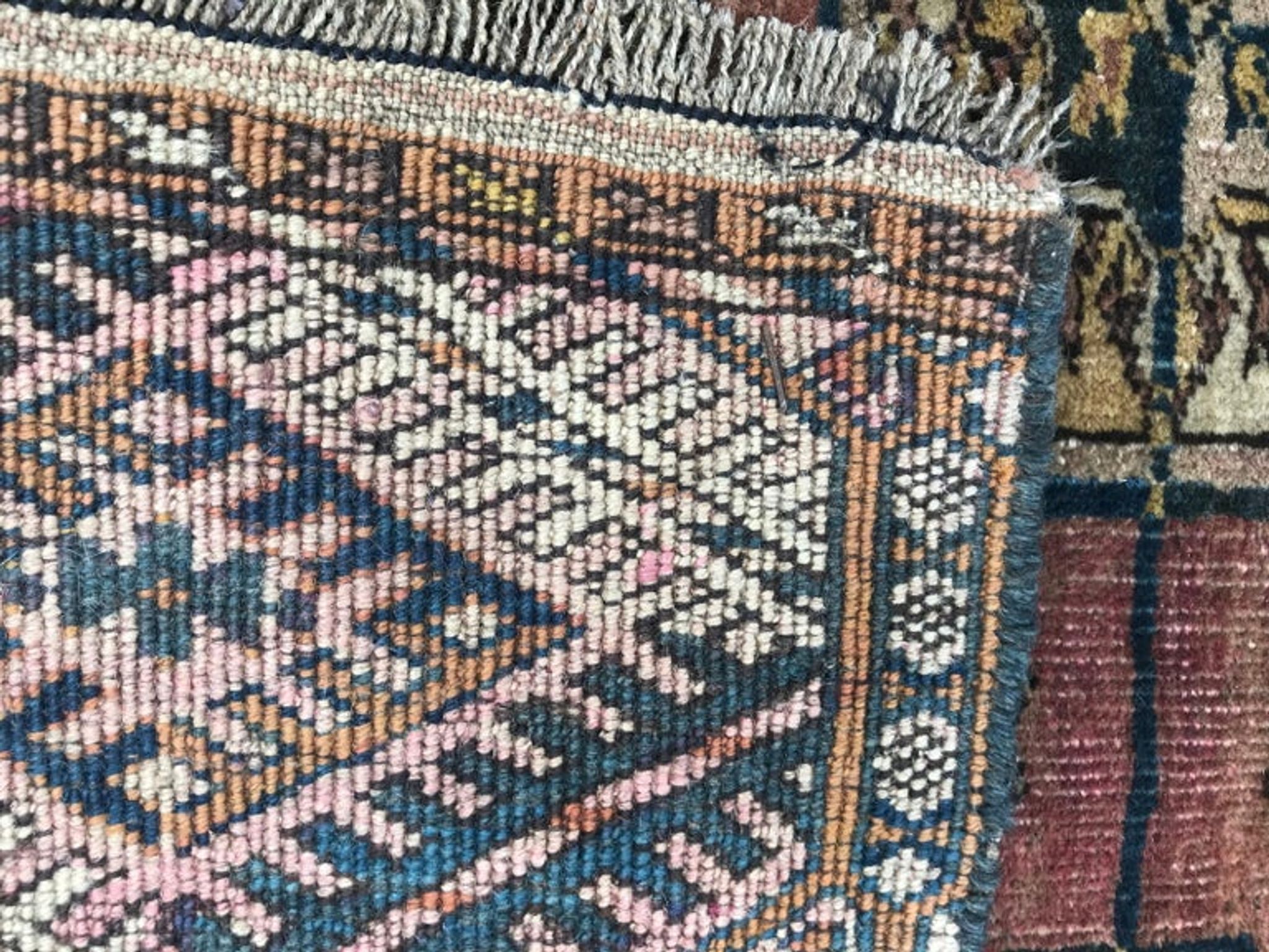 Ancient Turkmen carpet Little Bukhara