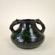 Spanish pottery vase with two handles