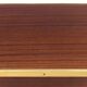 Vintage harness with 3 trays in formica and golden brass