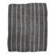 Contemporary Black & Gray Vintage Kilim Rug, 202x244Cm
