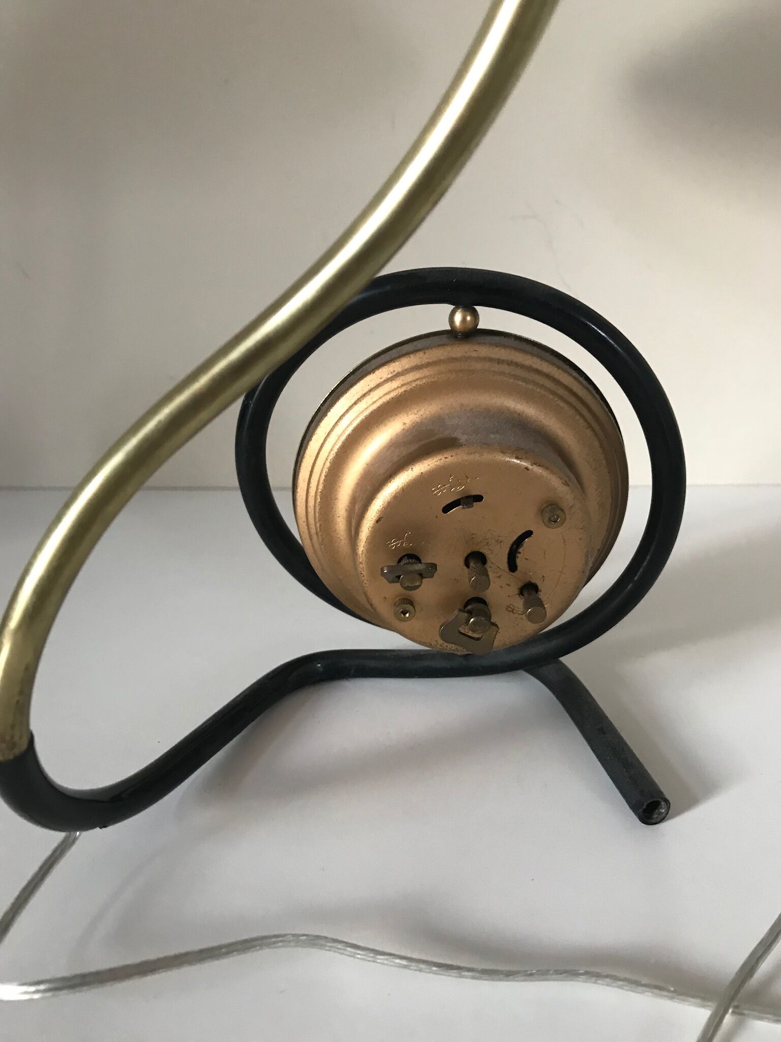 Lamp alarm clock vintage 60s bayard