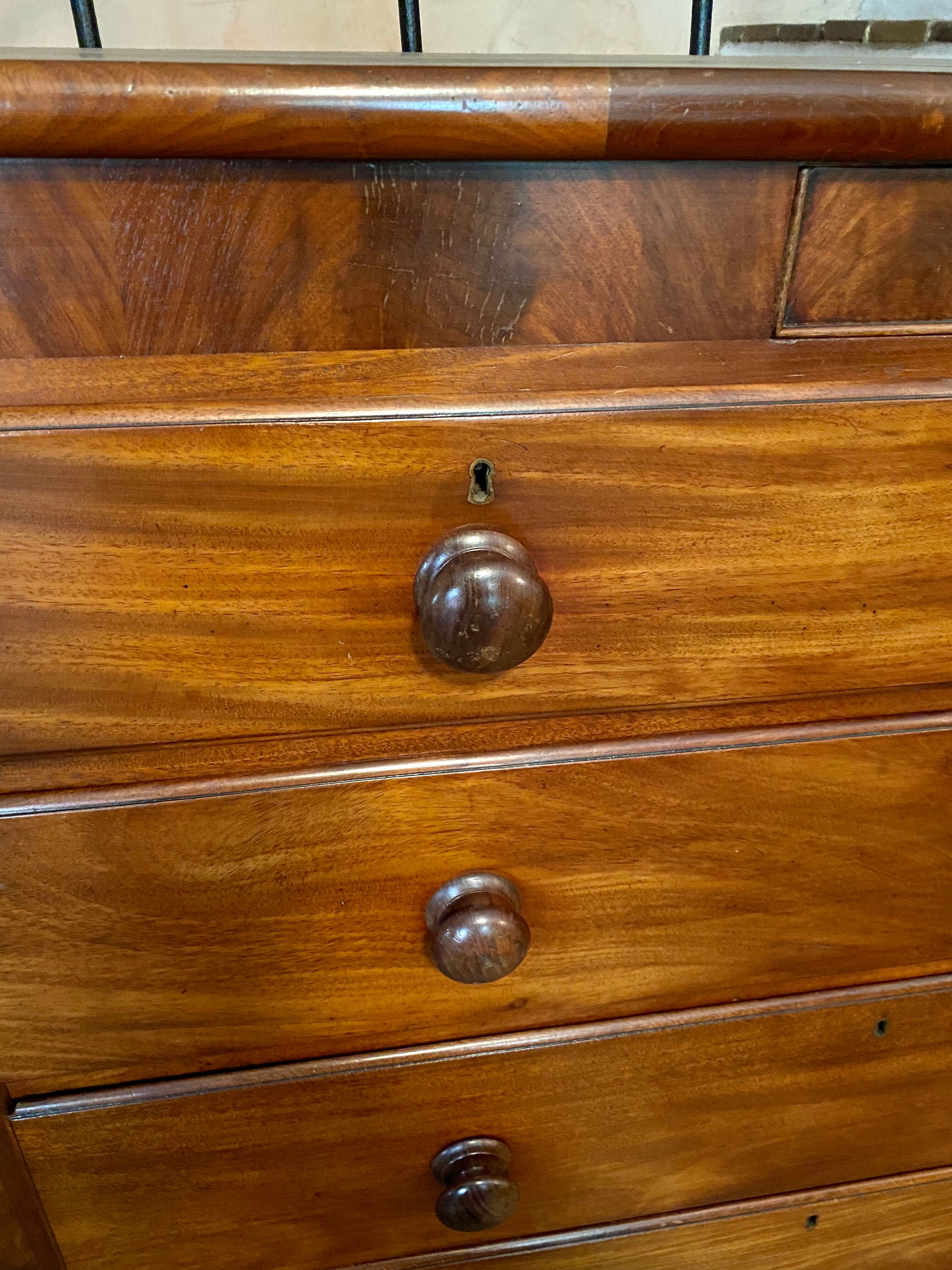 English mahogany dresser