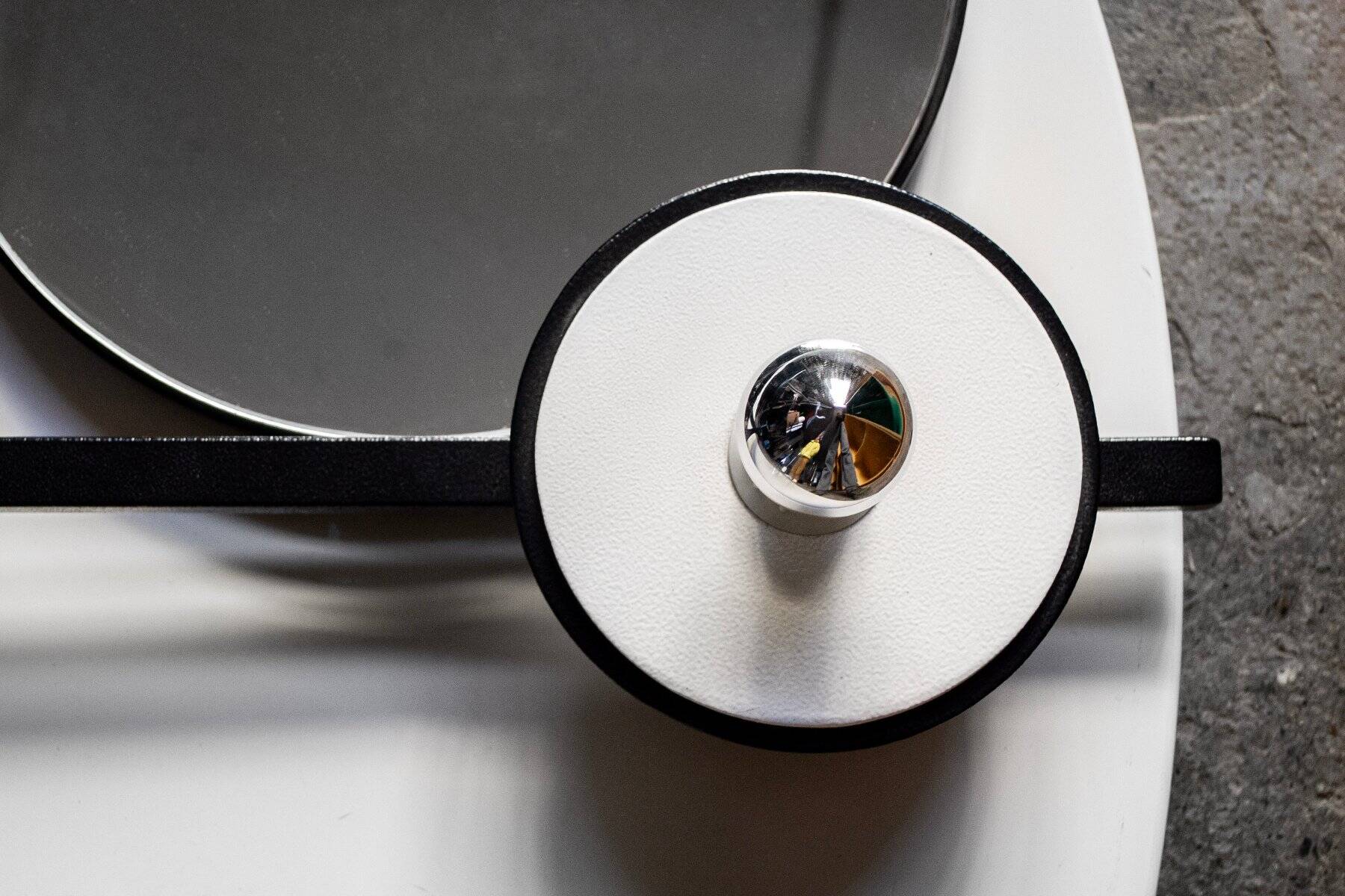 Console with mirror by Giotto Stoppino for Acerbis, 1970s.