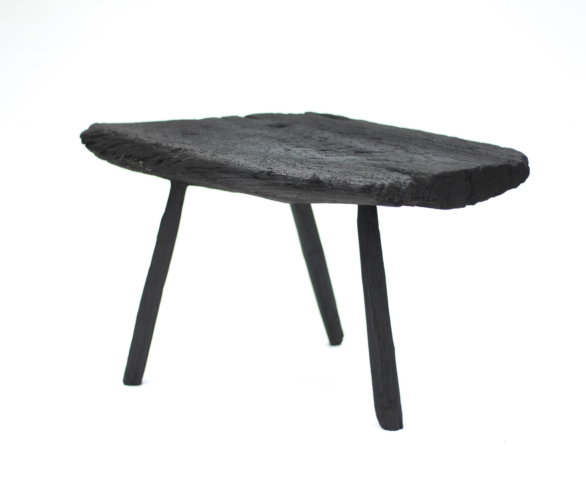 Brutalist coffee table, tripod table, interior decor, industrial, furniture b