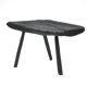 Table basse brutaliste tripode