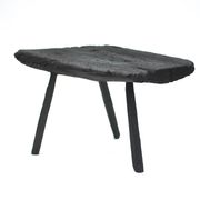 Brutalist coffee table, tripod table, interior decor, industrial, furniture b