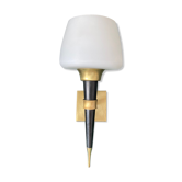 Brass torch sconce
