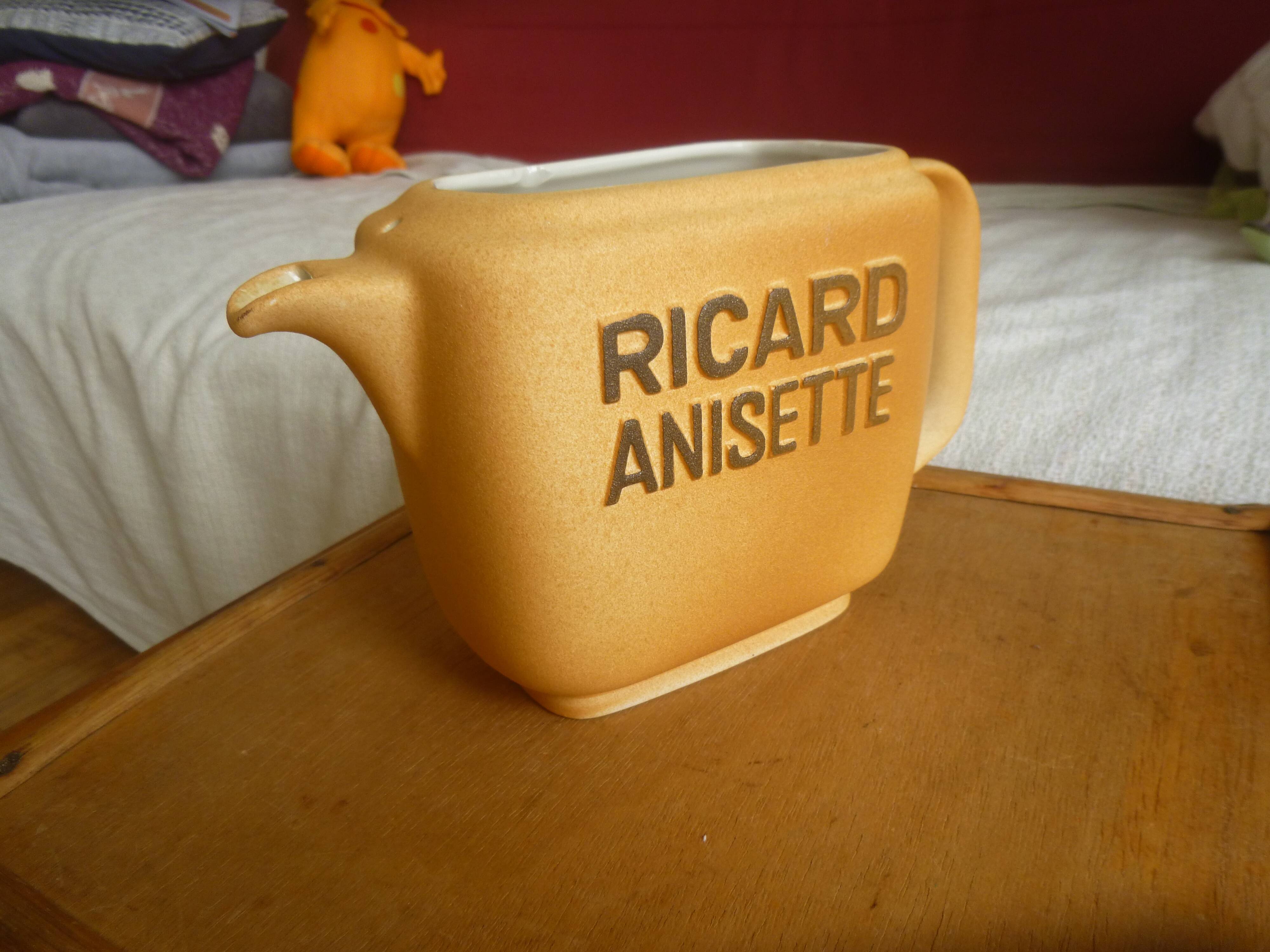 Ricard anisette water pitcher