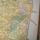 Printed in 1900, map of economic France.