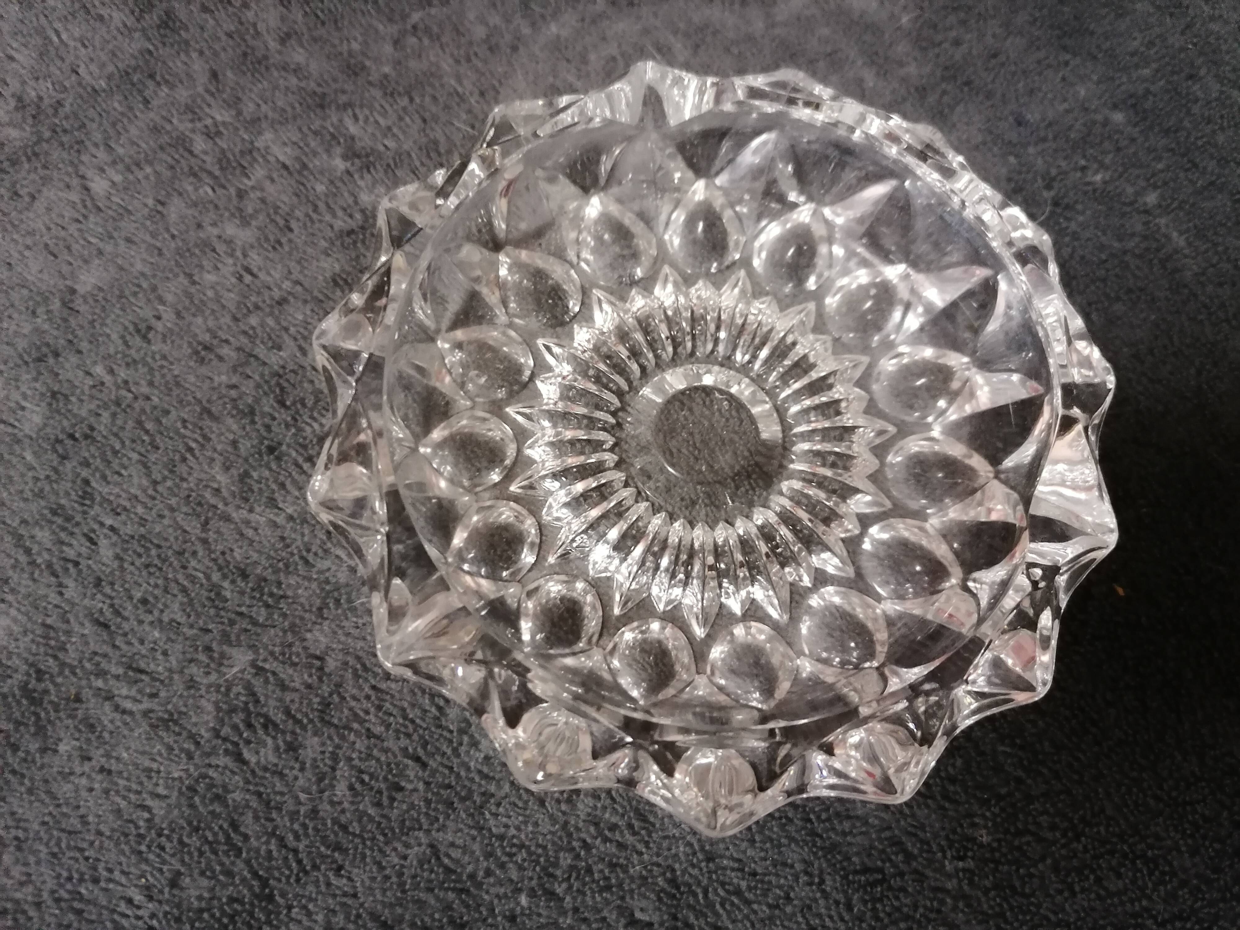 Ashtray glass cup France