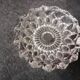 Cendrier coupelle en verre France