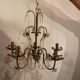 Vintage gold chandelier