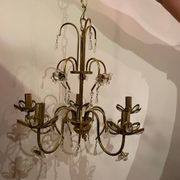 Vintage gold chandelier