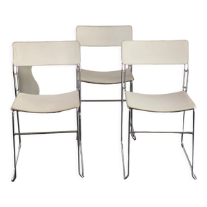 Trio de chaises de salle - manger