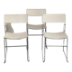 Trio of sultana dining chairs by Drom Arden 70’s