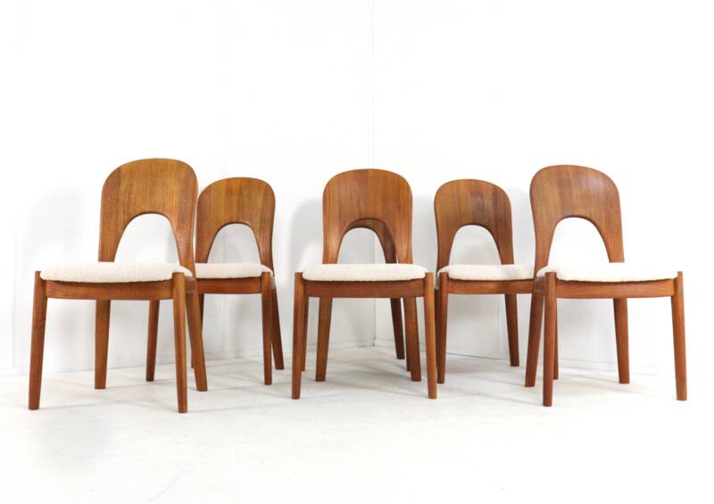 Suite de 6 chaises Koefoed Morten 'Vinderup' design danois