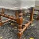 6 Louis XIII walnut chairs
