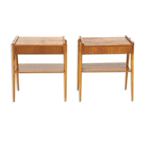 set de 2 tables de chevet