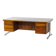 Mid century modern executive writing desk in rosewood, 1960s