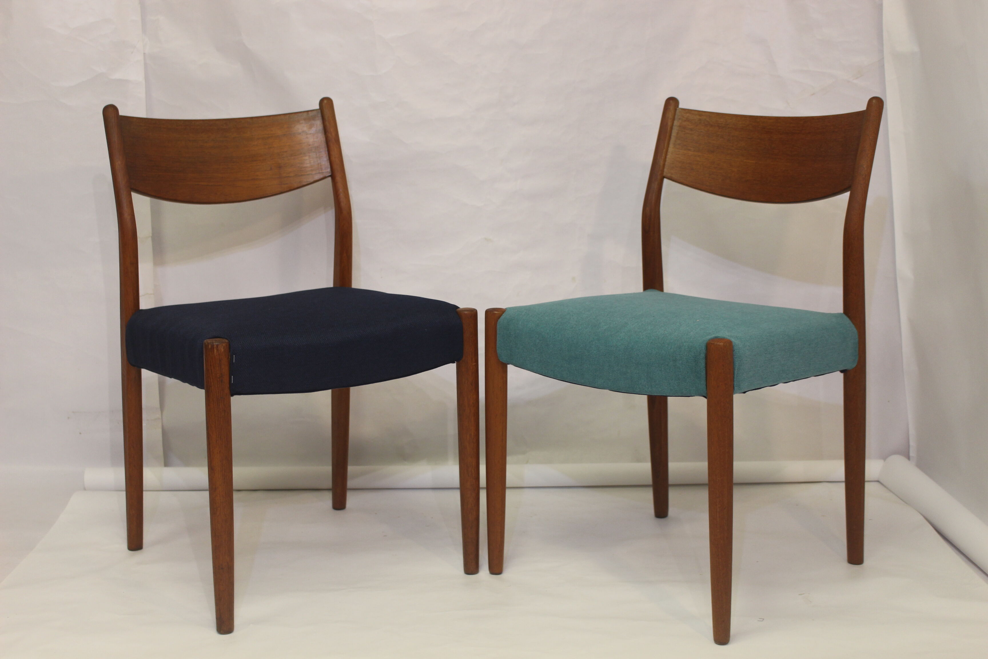 Set de 4 chaises en teck Cees Braakman pour Pastoe 1960.