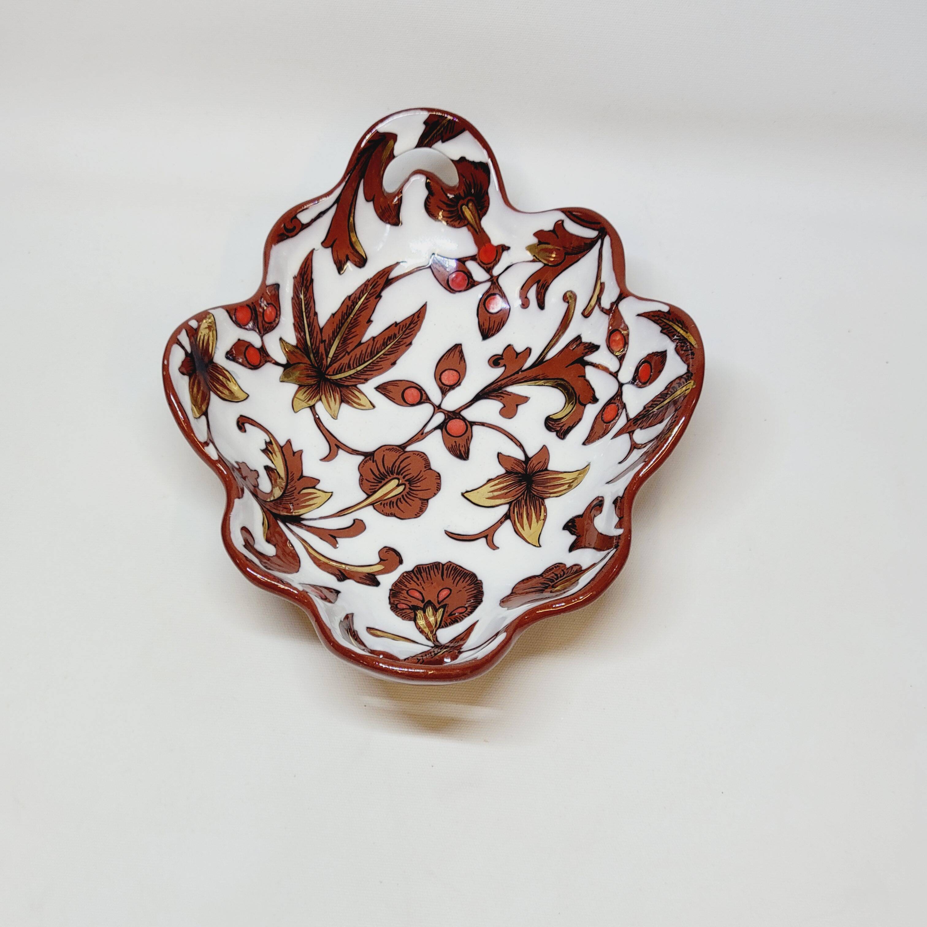 Longwy Cloisonné Enameled Basket Empty Pocket Cup Flowers Fe