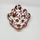 Longwy Cloisonné Enameled Basket Empty Pocket Cup Flowers Fe