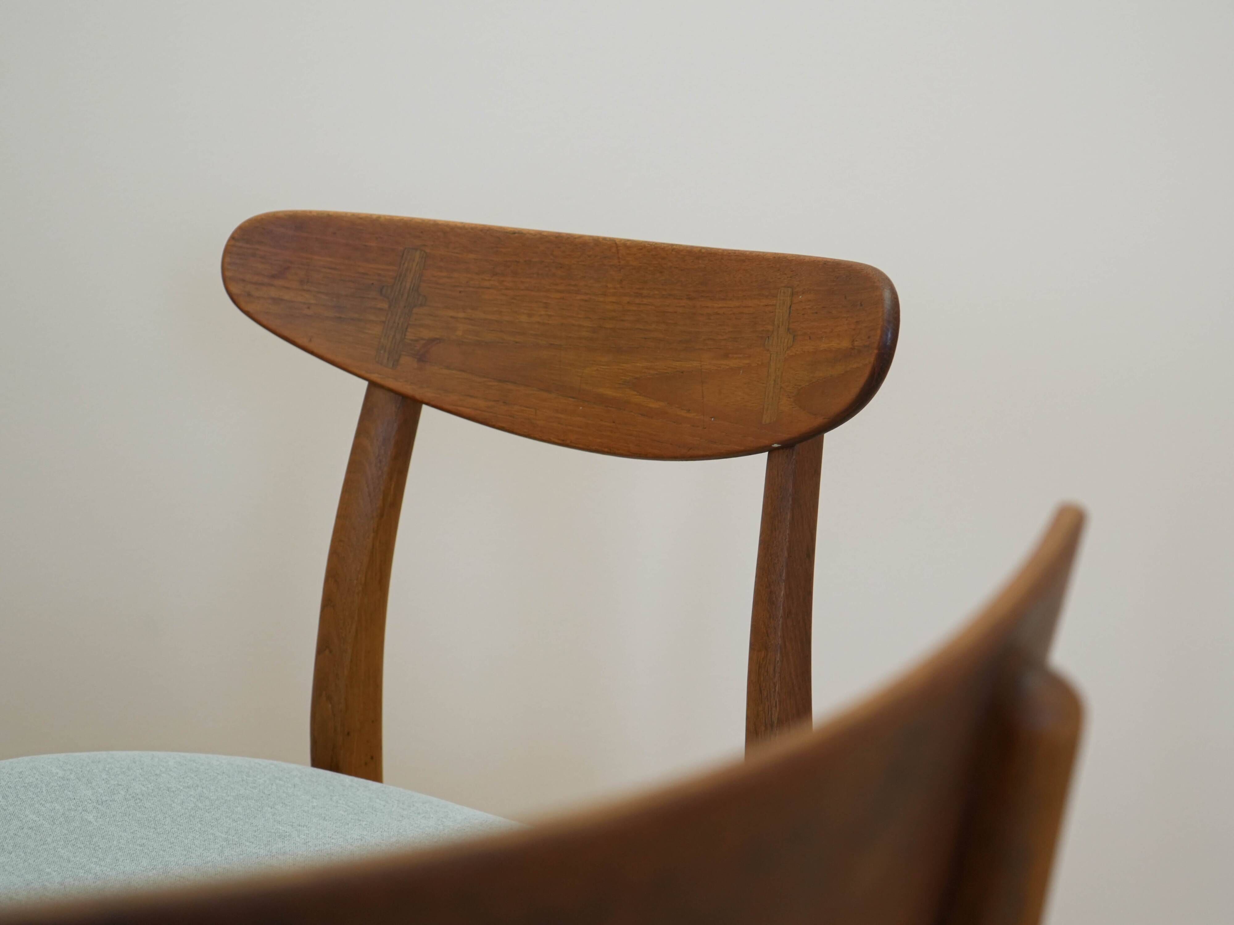 Set of four chairs CH30, Danish design, 1960s, designer: Hans J. Wegner